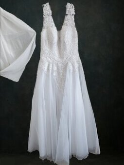 Prodám svatební šaty vel 40-42