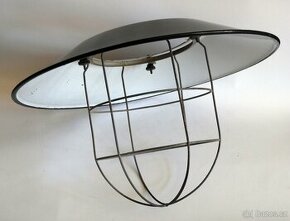 Industriální smaltované svítidlo