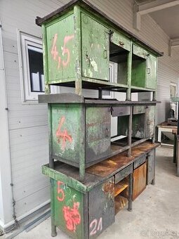 Dílenský pracovní ponk / stůl 230 cm   - více ks