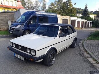 VW Golf 1 cabrio 1.8 benzín 66 kw
