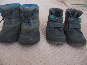 PrProdám zimní boty Columbia a druhé kožené zdarma - vel. 25