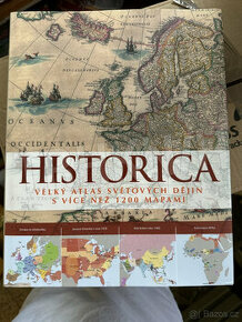 Historica velký atlas světových dějin s více než 1200 mapami