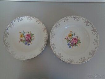 Hluboký a mělký talíř - velký