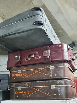 staré ČSSR kufry 1970 - 1980 - 1
