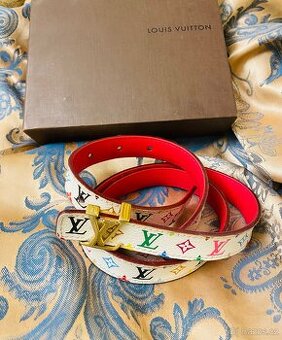 Louis Vuitton monogram pásek multicolor vel. 80