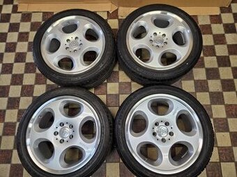 alu kola BRABUS R18 po kompletní renovaci + pneu + tpms