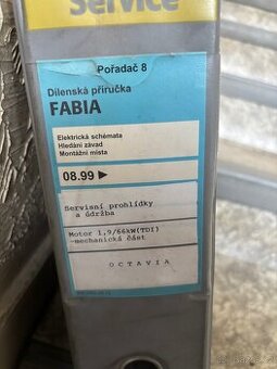 Dílenská příručka Fabia 1/Octavia 1.