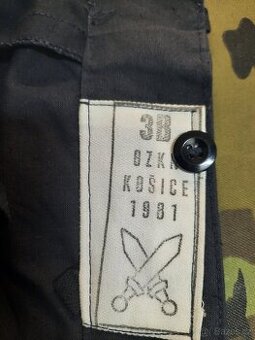 Prodám Tankystické Čerňáky kalhoty ČSLA