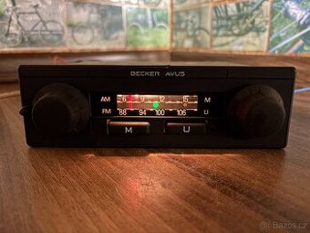 BECKER Avus 803- Originál pro MERCEDES,piano, BMW, atd