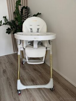 PEG-PÉREGO Prima Pappa Follow Me Gold + hrazdička