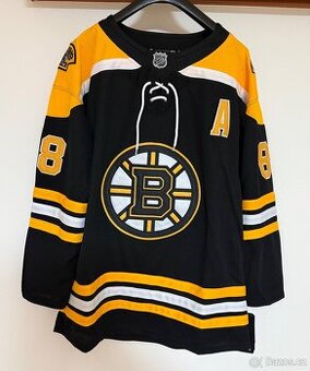 Nový Hokejový dres NHL – Boston Bruins - David Pastrňák 88