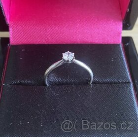 ALO Diamonds Zásnubní prsten s diamantem (bílé zlato) - 1