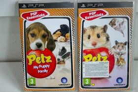 Petz My Puppy Family a Petz My Baby Hamster PSP hry