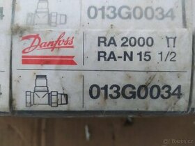 Danfoss RA-N15 radiátorový ventil 1/2" přímý 013G0034 - 1