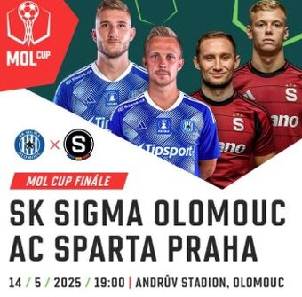 4 volné vstupenky na finále MOL CUP