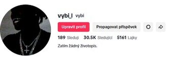 tiktok účet