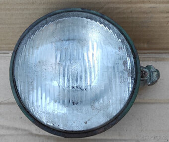 Stará lampa 1) z veteránského stroje - 1