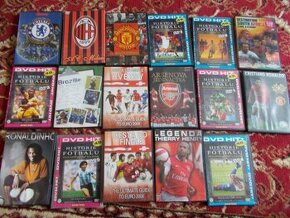 DVD filmy fotbal 17 ks