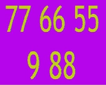 SIMKARTA Mobilní číslo +420 77 66 55 988
