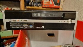 Pc skříň COLOROVO IX-201+zdroj,mechanika,čtečka karet