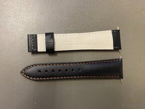 Kožený řemínek na hodinky Omega Seemaster