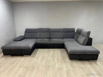 Sedací souprava s úložným prostorem do U