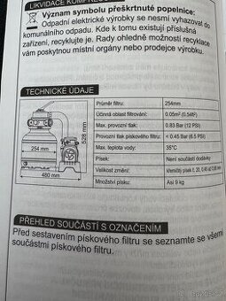 Bazénová kartusova filtrace