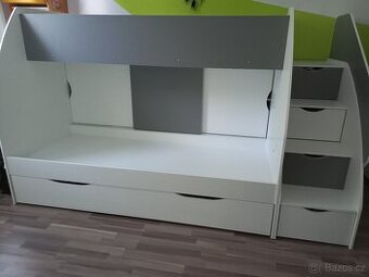 Dětská patrová postel 200x80
