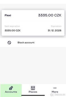 Nabídka objednávky za Flexi body