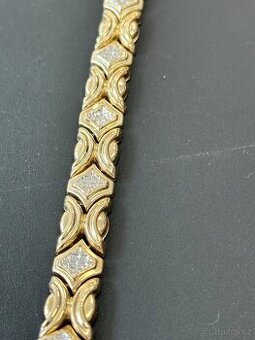 Zlatý náramek 17,08g (1698 Kč