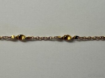 Zlatý dámský řetízek 14K, 5,60 g