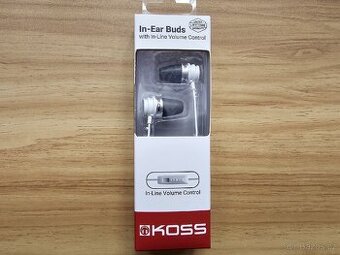 KOSS Sparkplug VCw In-Ear-Buds - zcela nové, nerozbalené