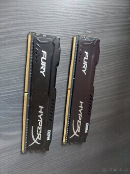 Kingston HyperX HX421C14FB – DDR4, 8 GB (1×) + 4× 4 GB