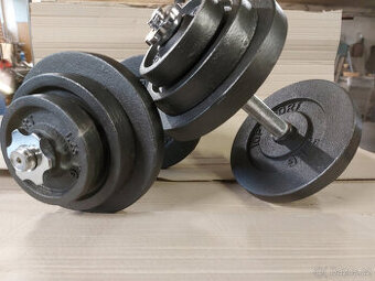 Nakládací jednoručky 2 x 20kg NOVÉ