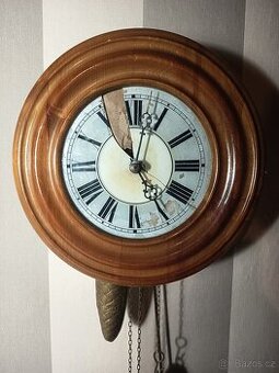 Staré selské hodiny - funkční