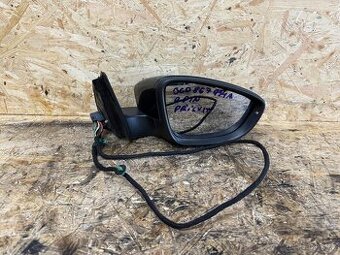 PRAVÉ ZPĚTNÉ ZRCÁTKO VW PASSAT B7 9 PIN 3C0857934A ŠEDÁ MET.