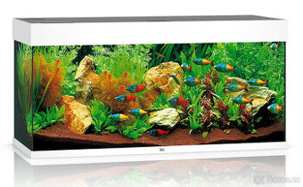 Krásné akvárium Juwel Rio 180 LED bílé