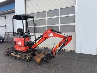 Pásové minirypadlo Kubota U17-3a, hmotnost 1.73 t