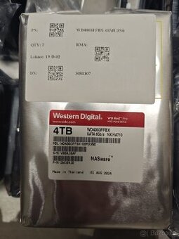 3.5" SATA HDD WD Red, WD Gold 2tb - 18tb