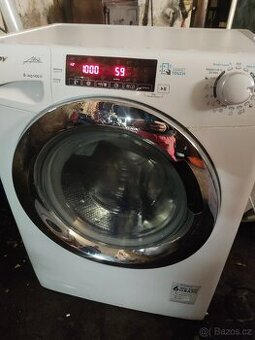 parni pračka se sušičkou Candy, úzká 45 cm, 6/4kg,1400 ot.
