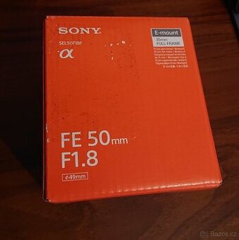 Sony FE 50 mm f/1,8
