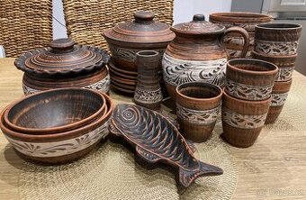 Sada hliněného nádobí NOVÁ