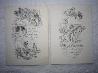 Pohlednice - Mikoláš Aleš