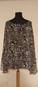 halenka černá šedá