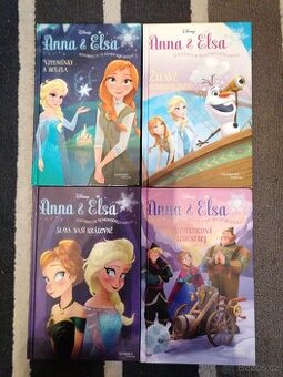 Knihy Anna a Elsa - sada 4 ks