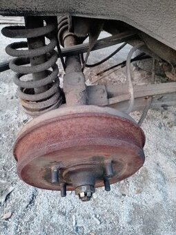 Škoda 105L 120L 125L zadní náprava model M