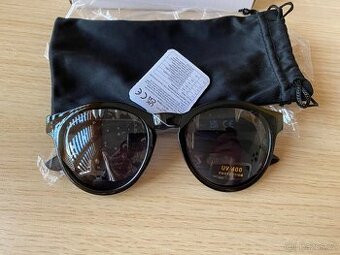 Nové dámské sluneční brýle - UV 400, černé, oválné