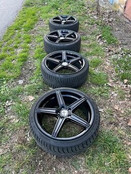 Prodám alu Tomason TN 20 5x112 r19 zimní pneu 235/35/19