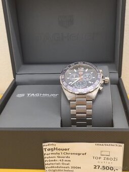Tag Heuer chronograf formula 1, 2 roky záruka