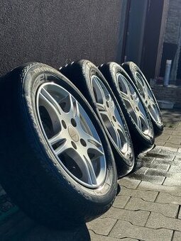 ALU kola CMS C9 R14 4x108 + pneu 175/65 R14